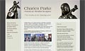 Charles Parks American Sculptor web site design
